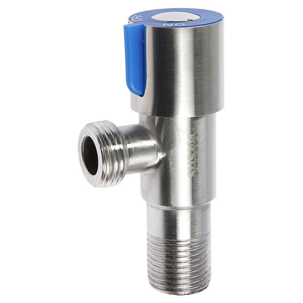 Кран угловой Accoona A473C-4 M1/2*1/2 синий