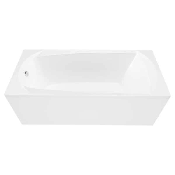 Акриловая ванна Marka One Elegance 170x70 белая, без каркаса