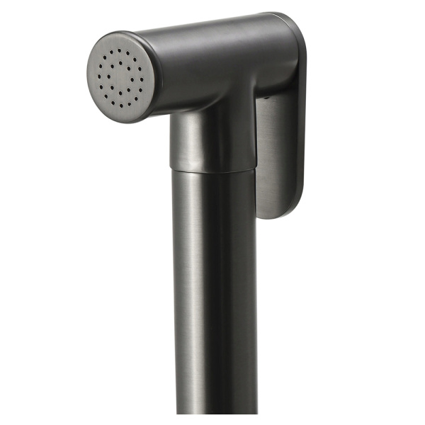 Гигиенический душ с краном Maxonor PL6501-9 оружейная сталь