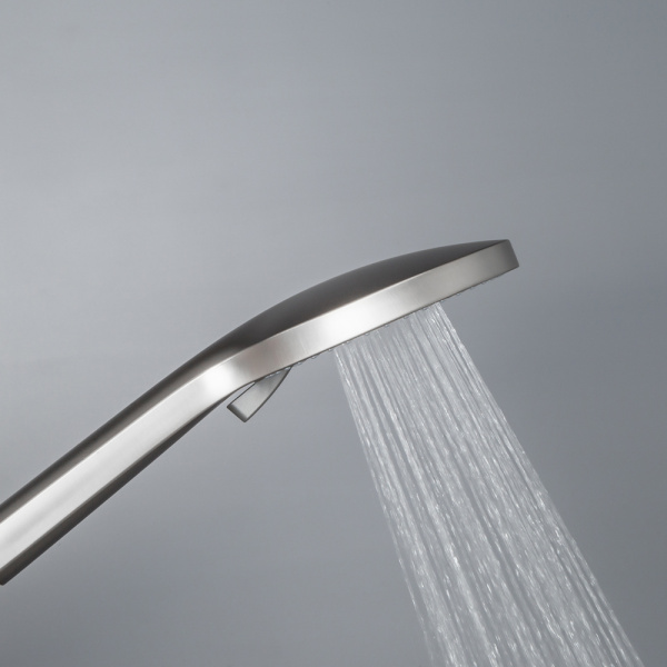 Душевая лейка AVS 811-630-GM оружейная сталь