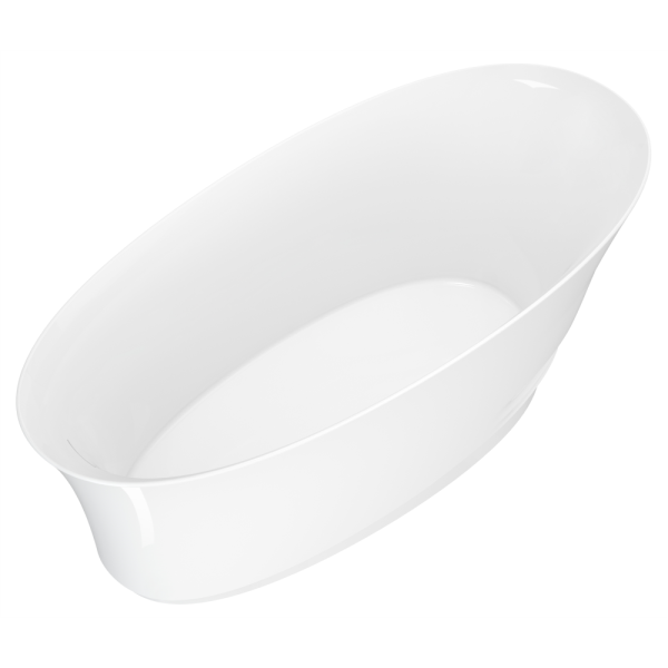 Акриловая ванна AVS Афродита 170x80 белая, с донным клапаном