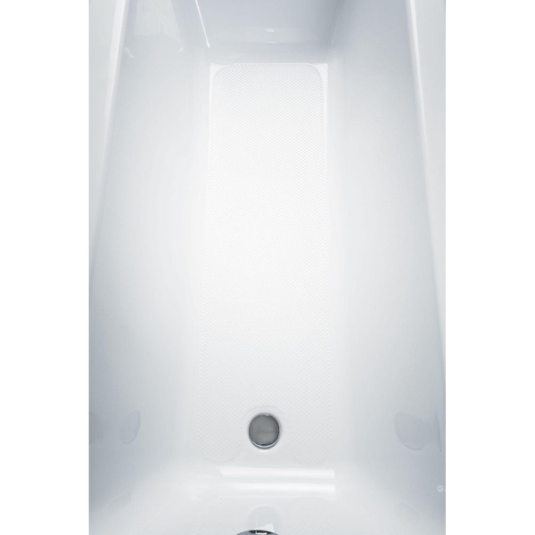 Акриловая ванна Aquanet Bright 165x70 белая, c каркасом и экраном