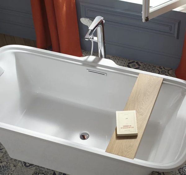 Смеситель напольный Avid Jacob Delafon E97367-CP+97904D-NF