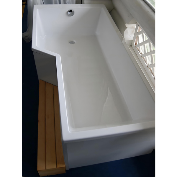 Акриловая ванна Jacob Delafon Bain Douche NEO 160х90 L белая, без каркаса