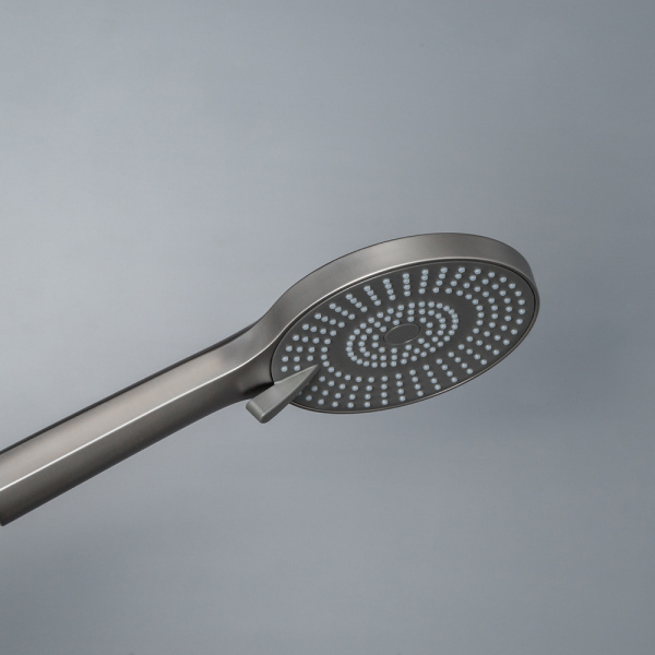 Душевая лейка AVS 811-630-GM оружейная сталь