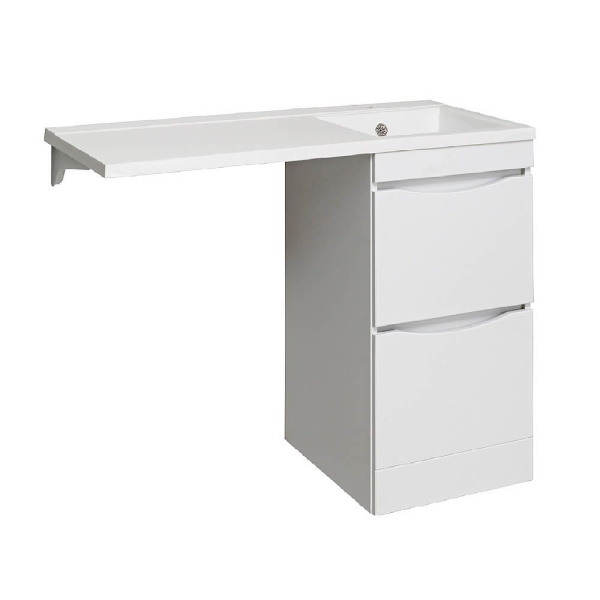 Тумба с раковиной Runo Орион 00-00000145+00-00001120 105 правая