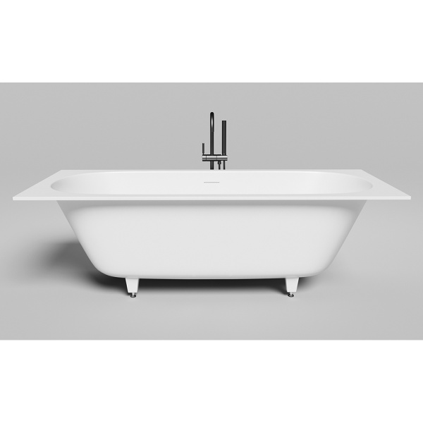Ванна из искусственного камня Salini Ornella Axis KIT S-Sense 170x70 белая с ножками