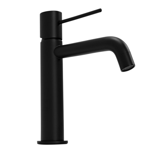 Смеситель для раковины AVS Slimmer черный матовый