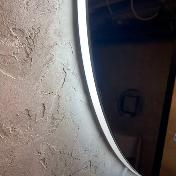 Зеркало с подсветкой AVS Лангано 75x75 см, антипар