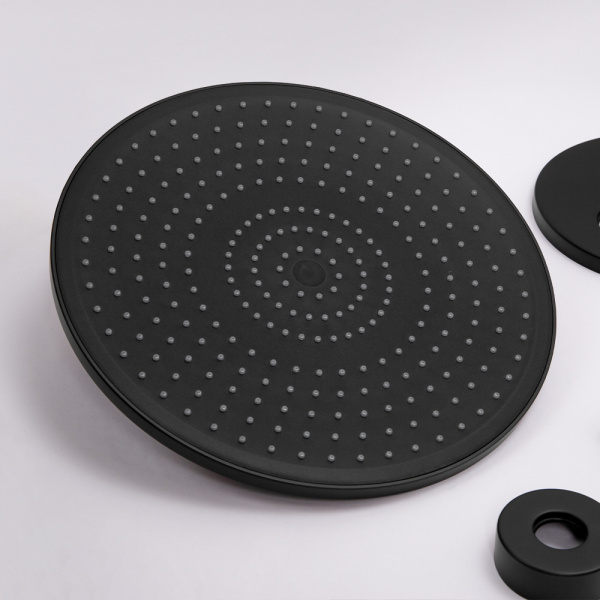 Душевой комплект AVS Slimmer 3в1 черный матовый