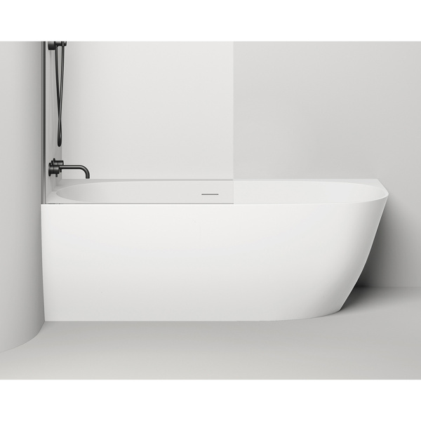 Ванна из искусственного камня Salini Sofia Corner S-Sense 170x85 L белая