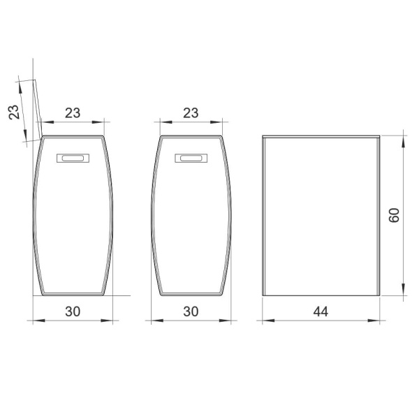 Корзина для белья 61x45x31 ТКФ PWH-U