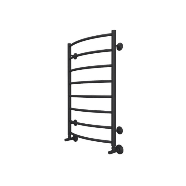 Полотенцесушитель водяной Terminus Классик П8 50x80 см черный матовый