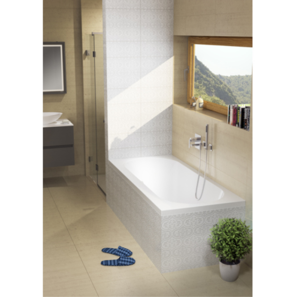 Акриловая ванна RIHO Carolina 170х80 белая с ножками