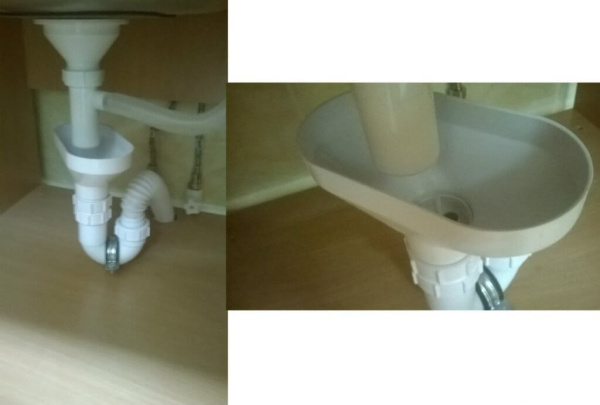 Сифон с воронкой McALPINE HC7-FUN