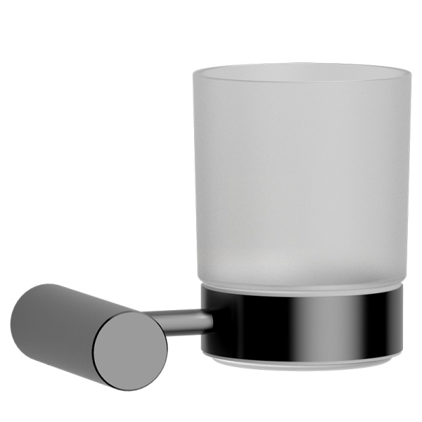 Стакан подвесной AVS Slimmer, оружейная сталь