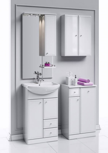 Тумба с раковиной 50 напольная Барселона Aqwella Ba.01.05/2 