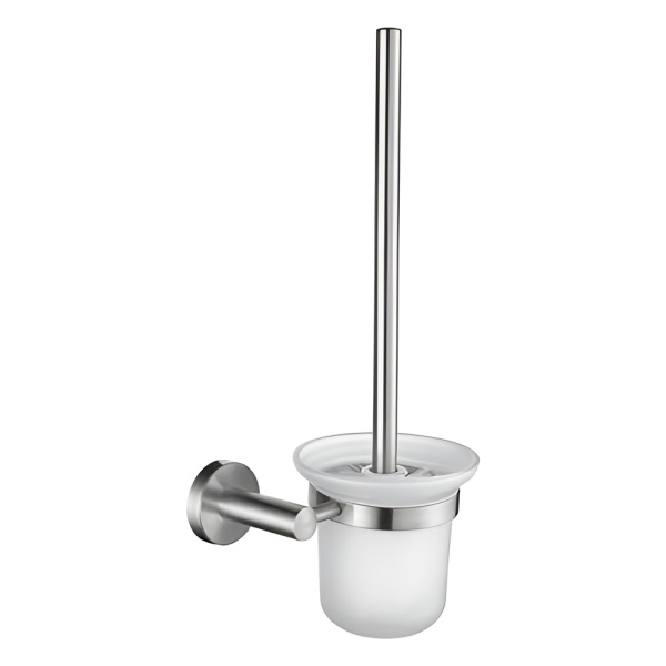 Набор Accoona 121 нержавеющая сталь Ершик+Дозатор+Бумагодержатель закрытый+Полотенцедержатель-кольцо