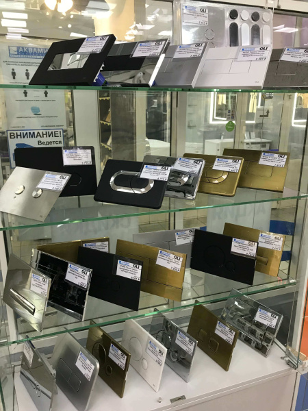 Кнопка смыва Karisma OLI 641004