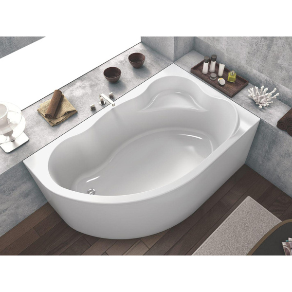 Акриловая ванна Kolpa-San Amadis 160х100 L белая, без каркаса