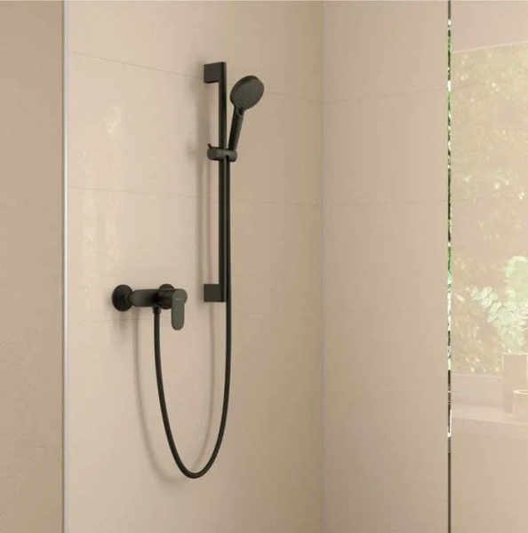 Душевой гарнитур Hansgrohe Vernis Blend 26422670 черный матовый