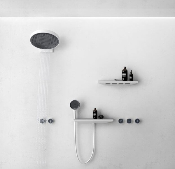 Боковой душ 500 с полкой Rainfinity Hansgrohe 26243000