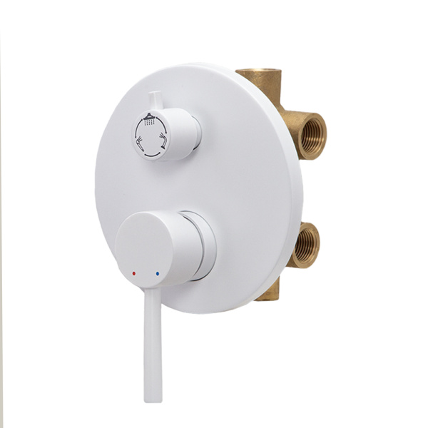 Душевой комплект AVS Slimmer 4в1 белый матовый