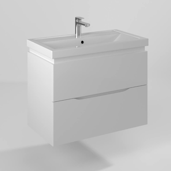 Тумба с раковиной Briz Сити 232 03-18080Н 80 см с раковиной Фостер