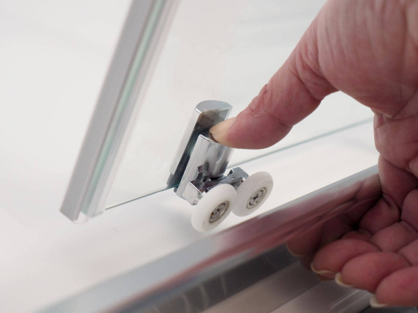 Душевой уголок Kolpa San SQ line TKK 80х80 профиль хром, стекло прозрачное