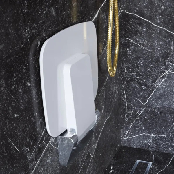 Унивеpсальное сиденье для душа белое EXCELLENT DOAC.1501WH