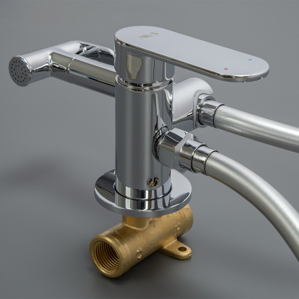 Гигиенический душ со смесителем AVS Beauty хром