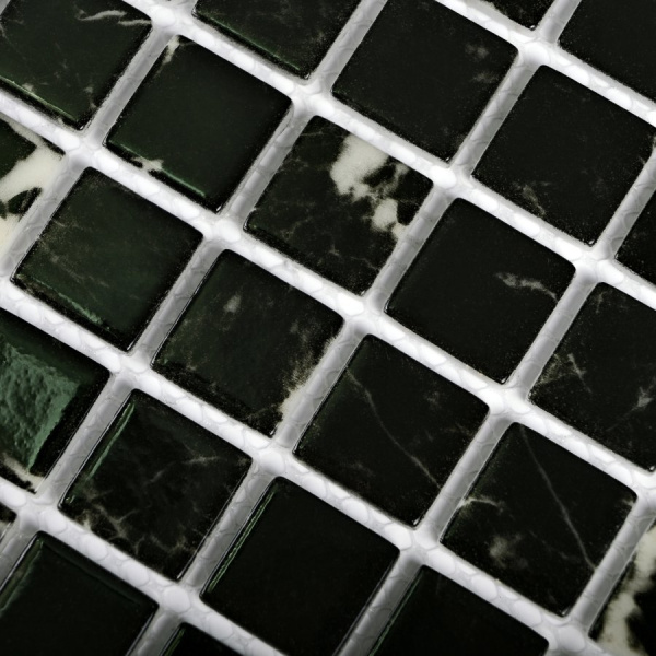 Мозаика Bonaparte Mia Black 30x30 стеклянная