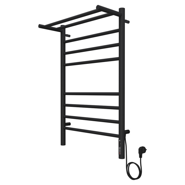 Полотенцесушитель электрический Terminus Аврора П8 50x80 черный муар