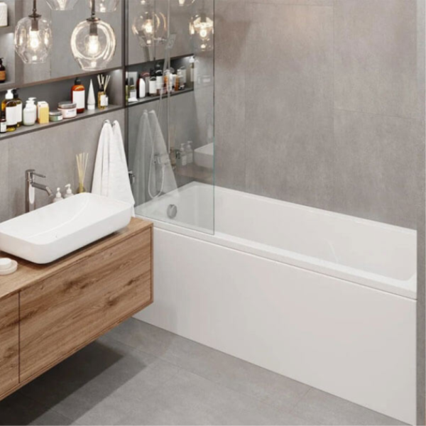 Акриловая ванна Vagnerplast Cavallo 170x75 белая, без каркаса