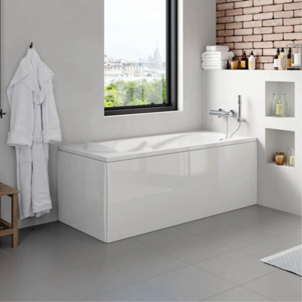 Акриловая ванна Vagnerplast Kleopatra 160x70 белая, без каркаса