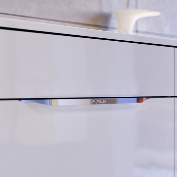 Тумба с раковиной 122 подвесная Malaga Aqwella Mal.01.12