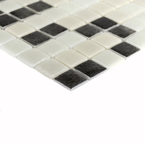 Мозаика Bonaparte Atlantis Nero 31,5x31,5 стеклянная